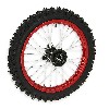 Full 14'' Front Wheel for Dirt Bike AGB29 - Red, Dirt Bike Spare Parts