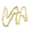 55 Links Drive Chain for Dirt Bike (420) - Gold, Dirt Bike Spare Parts