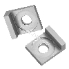 Square Chain Tensioner - Alu (15mm), Dirt Bike Spare Parts