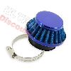 Racing Air Filter for Pocket Bike - Blue, Pocket Bike Nitro Parts