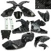 Carbon Fairing - Special Edition - for Pocket Bike 47cc - 49cc - Black, Pocket Bike Spare Parts