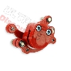 Front Brake Caliper color red for Pocket Bike Nitro, Pocket Bike Nitro Parts
