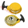 Aluminum Recoil Starter yellow (type B), Pocket Bike Spare Parts