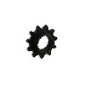 11 Tooth Front Sprocket for Pocket Bike Polini GP3, Polini 911 GP3 Spare Parts