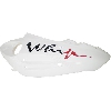 Left Side Fairing for Jonway Scooter YY50QT-28A (type 2) - White-Red, Jonway Scooter Parts