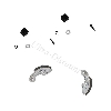 Special Clutch Shoe Kit for Zocchi 2-shoe Clutch, Parts Pocket Blata MT4