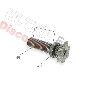 7 Tooth Reinforced Front Sprocket - small pitch - American thread, Parts Pocket Blata MT4