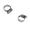 Set of 2 hose clamps for ATV Bashan Quad 200cc (BS200S-7) - 20mm, Bashan Parts ATV 200cc BS200S7