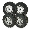 Set of 4 Wheels for ATV Bashan 250cc BS250AS-43, Parts Bashan 250cc BS250AS-43