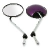 Pair of mirrors for Citycoco Shopper - Purple Metallic, citycoco shopper parts M1P
