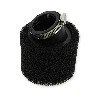 Double angled foam air filter - 41-43mm - Black, Dirt Bike Spare Parts