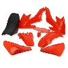 Aftermarket Red Fairing + Seat for Dirt Bike CRZ, Dirt Bike Spare Parts