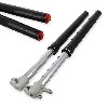 Hight Quality Front Fork Tubes 735mm, single adjustment, 12mm axles - Black, Dirt Bike Spare Parts