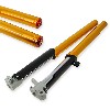 Hight Quality Front Fork Tubes 800mm, 15mm axles - Gold, Dirt Bike Spare Parts