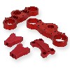 Custom Triple Tree for Dirt Bike - Red, Dirt Bike Spare Parts
