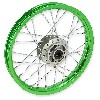 14'' Front Rim for Dirt Bike AGB27 (type 1) - Green, Dirt Bike Spare Parts