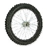 21'' Front Wheel for Dirt Bike AGB30 - Black, Dirt Bike Spare Parts