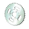 42 Tooth Rear Sprocket for Monkey - Gorilla - White Zinc, Skymini Monkey Gorilla Spare Parts