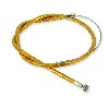 Front Brake Cable 50cm, (Gold) for Parts for mini scooter, Parts for mini scooter