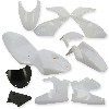 Fairing for Pocket Bike 47cc - 49cc - White, Pocket Bike Spare Parts