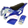 Fairing for Cross Pocket Bike (type 1) - Blue, Cross Pocket Bike Parts