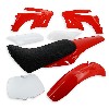Fairing for Cross Pocket Bike (type 2) - Red, Cross Pocket Bike Parts