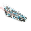 Saddle style for pocket bike cross camouflage blue type1, Cross Pocket Bike Parts