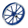 Rear Rim blue for Cross Pocket Bike (10'', type 2), Cross Pocket Bike Parts
