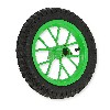 Complete front wheel for Cross Pocket Bike (8'' green), Cross Pocket Bike Parts