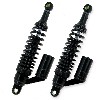 Pair of Front Gas Shock Absorbers for ATV Quad 200cc - Black, 200cc Chinese ATV Parts