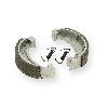 Front Brake Shoes for ATV 110cc Bigfoot, Parts ATV 110cc - 125cc