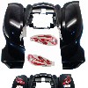 Rear Fairing + Stickers for ATV Quad 200cc, 200cc Chinese ATV Parts