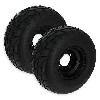 Pair of Rear Wheels with Road Tires for ATV JYG Quad 200cc, 200cc Chinese ATV Parts