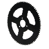 74 Tooth Reinforced Rear Sprocket (small pitch), ZPF Pocket Bike Racing Parts