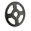 66 Tooth Reinforced Rear Sprocket small pitch ZPF racing, ZPF Pocket Bike Racing Parts