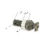6 Tooth Reinforced Front Sprocket for Pocket Bike - small pitch - American thread, ZPF Pocket Bike Racing Parts