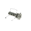 7 Tooth Reinforced Front Sprocket - small pitch - American thread, ZPF Pocket Bike Racing Parts