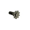 9 Tooth Reinforced Front Sprocket - small pitch - metric thread, ZPF Pocket Bike Racing Parts