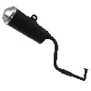 Exhaust for ATV Shineray Quad 200cc (XY200ST-6A), Spare parts Shineray 200 ST6A