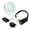 Lock Assy for ATV Shineray Quad 200cc STIIE-B, Shineray Parts ATV 200STIIE and STIIEB