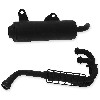 Exhaust for ATV Shineray Quad 300cc ST-4E, Shineray Spare Parts ATV 300cc