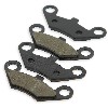 Front Brake Pads for ATV Shineray Quad 350cc, Shineray Spare Parts ATV 350cc