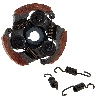 3-shoe Clutch + Racing Springs for Pocket Bike, Parts Pocket Replica R1
