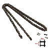 72 Links Reinforced Drive Chain for Pocket Bike (small pitch), Supermoto pocket Spare Parts