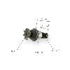 8 Tooth Reinforced Front Sprocket - small pitch - metric thread, Parts Pocket Blata MT4