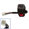 Left Switch Assy for Baotian Scooter BT49QT-12, Baotian Parts - BT49QT-12