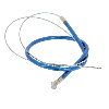 Custom Front Brake Cable - 350mm - Blue, Pocket Quad Spare Parts