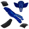 Fairing for ATV Pocket Quad type 2 Blue, Pocket Quad Spare Parts