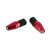 Custom Handlebar End Plugs (type 5) - Red, Pocket Quad Spare Parts