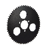 60 Tooth Reinforced Rear Sprocket for ATV Pocket Quad (type 2) - small pitch, Pocket Quad Spare Parts